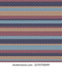 Tejidos horizontales de tela de textura geométrica sin costura. Impresión textil de azufre de suéter de azulejo. Patrón clásico de punto caliente sin costura. Fondo de pantalla para las vacaciones de invierno.