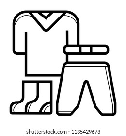 Clothing icon vector