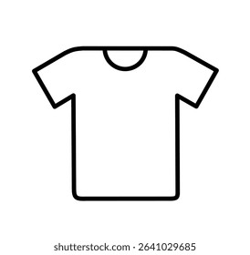 clothing icon vector on white background