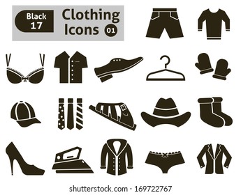 Clothing icons