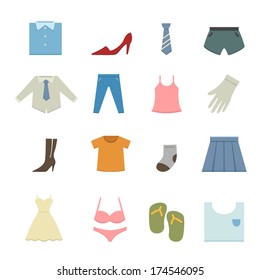 Clothing icons