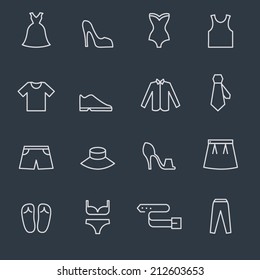 Clothing icons