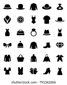 CLOTHING ICONS set