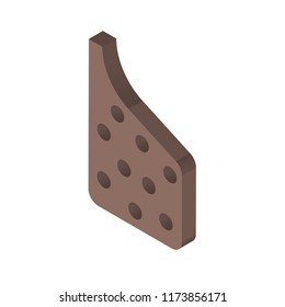 Clothing isometric left top view 3D icon