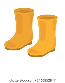 Clothing and items for autmn. Autmn season clothing vector ilklustration set