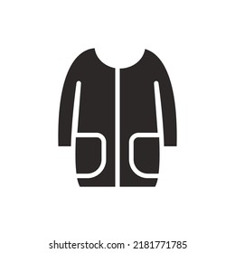clothing line icon, uniform, fashion. vector design suitable for websites, applications, banners. Glyph