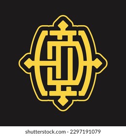 Vector de diseño de logotipo de la línea de ropa