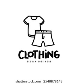 Vetor de modelo de design de logotipo de vestuário