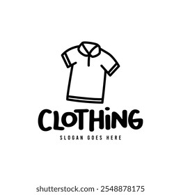 Vetor de modelo de design de logotipo de vestuário