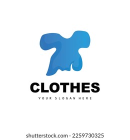 Clothing Logo, Simple Style Shirt Design, Clothing Store Vector, Fashion, Business Brand And Template Icon