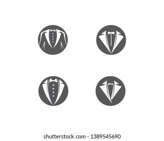 Clothing logo template vector icon