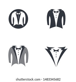 Clothing logo template vector icon illustration