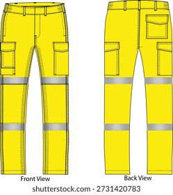 calça de vestuário vetor editável esboço plano