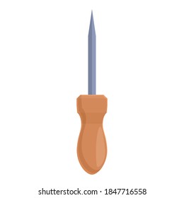 Clothing repair hand tool icon. Cartoon of clothing repair hand tool vector icon for web design isolated on white background