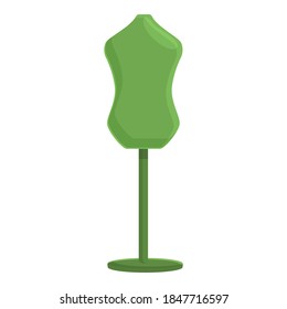 Clothing repair stand icon. Cartoon of clothing repair stand vector icon for web design isolated on white background