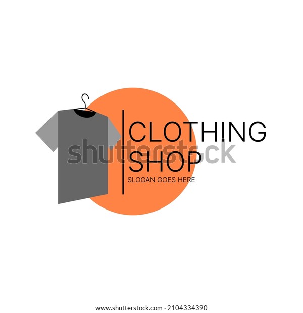 Clothing Shop Logo Designapparel Store Sign Stock Vector (Royalty Free ...