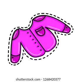 Clothing, sticker, blouse