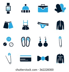 Clothing Store Icon set