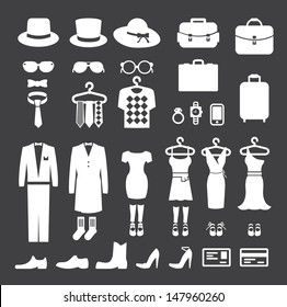 Clothing Store Icon Vector