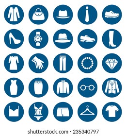 Clothing Store Icon. Vector