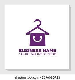 clothing store logo design concept, marketing logo inspiration, business logo design