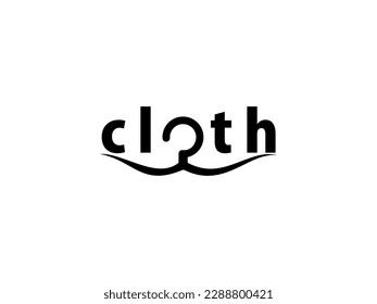 clothing store logo design inspiration. Cloth Shop logo, Clothes logo vector illustration