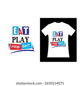 Clothing tshirt Printing typography download Vector 