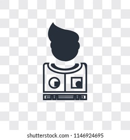 Clothing vector icon isolated on transparent background, Clothing logo concept