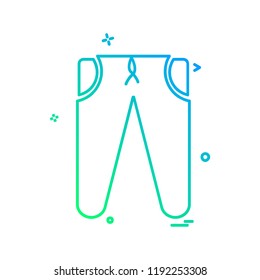 Cloths icon design vector