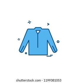 Cloths icon design vector 