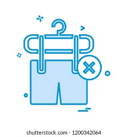 Cloths icon design vector 