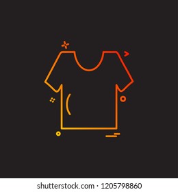 Cloths icon design vector 