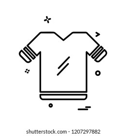 Cloths icon design vector 