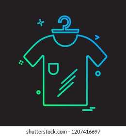 Cloths icon design vector 