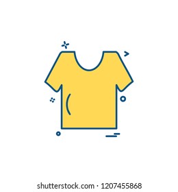 Cloths icon design vector 