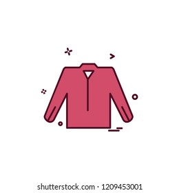 Cloths icon design vector 