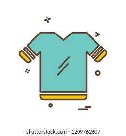 Cloths icon design vector 
