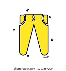 Cloths icon design vector