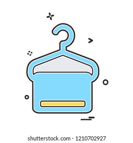 Cloths icon design vector 