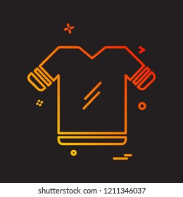 Cloths icon design vector 