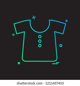 Cloths icon design vector