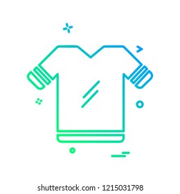 Cloths icon design vector 