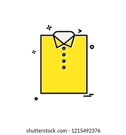 Cloths icon design vector 