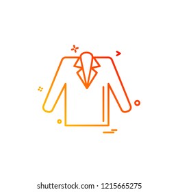 Cloths icon design vector 