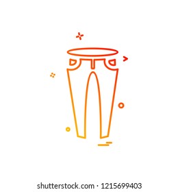 Cloths icon design vector 