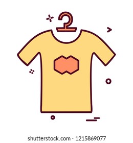 Cloths icon design vector 