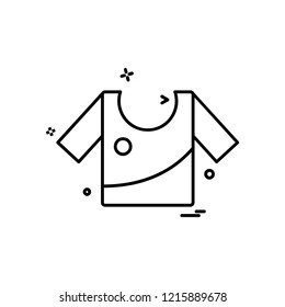 Cloths icon design vector