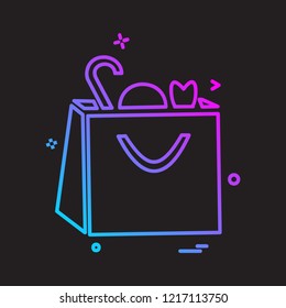 Cloths icon design vector 