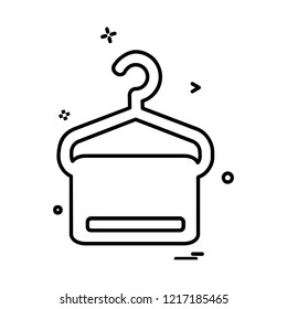 Cloths icon design vector 
