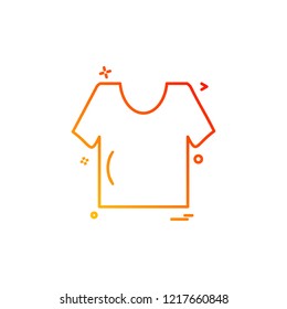Cloths icon design vector 